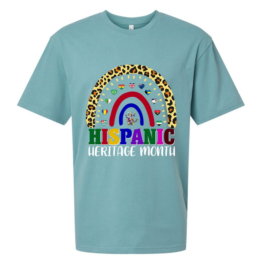 Hispanic Heritage Month Leopard Reendow Sueded Cloud Jersey T-Shirt