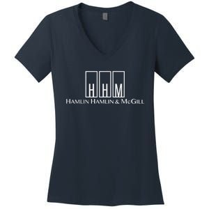 Hamlin, Hamlin McGill Women's V-Neck T-Shirt