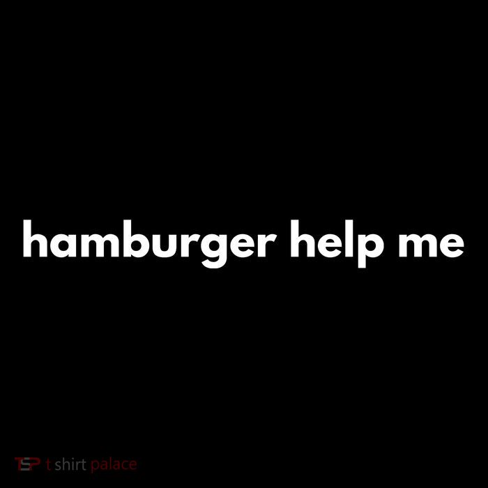 Hamburger Help Me Flexfit Unipanel Trucker Cap