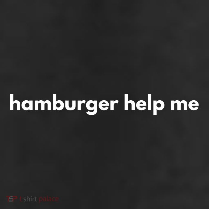Hamburger Help Me 11oz C Handle Ceramic Mug