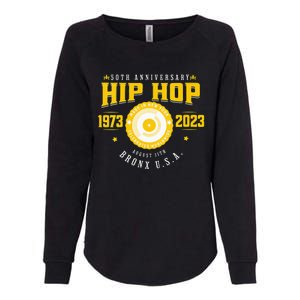 Hip Hop Music 50th Anniversary Musician Birthday Born Day Womens California Wash Sweatshirt