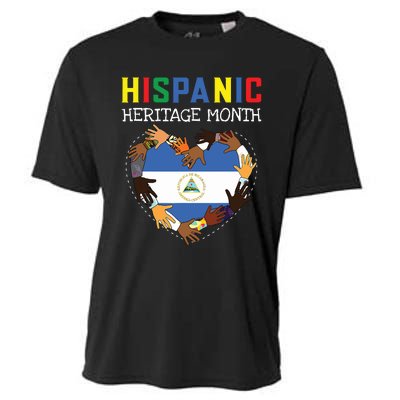 Hispanic Heritage Month Nicaragua Cooling Performance Crew T-Shirt