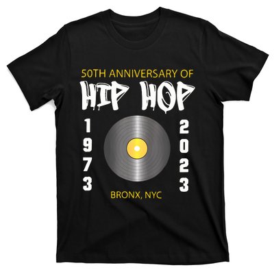 Hip Hop Music Is 50 50th Anniversary Retro T-Shirt