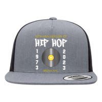 Hip Hop Music Is 50 50th Anniversary Retro Flat Bill Trucker Hat