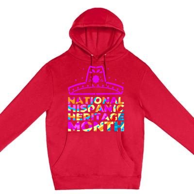 Hispanic Heritage Month Teacher Latino Americans Premium Pullover Hoodie