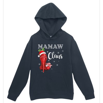 High Heel Mamaw Santa Claus Christmas Pajama Xmas Cool Gift Urban Pullover Hoodie