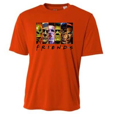 Halloween Horror Movies Characters Classic Killer Blood Horror Movie Gifts Cooling Performance Crew T-Shirt