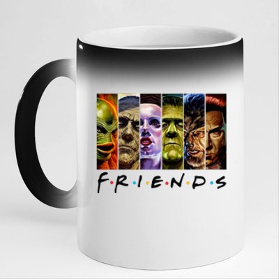 Halloween Horror Movies Characters Classic Killer Blood Horror Movie Gifts 11oz Black Color Changing Mug