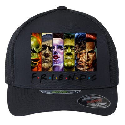 Halloween Horror Movies Characters Classic Killer Blood Horror Movie Gifts Flexfit Unipanel Trucker Cap