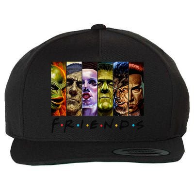 Halloween Horror Movies Characters Classic Killer Blood Horror Movie Gifts Wool Snapback Cap