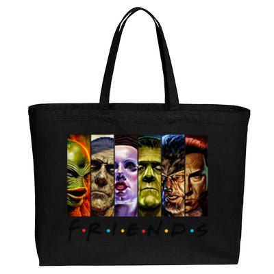 Halloween Horror Movies Characters Classic Killer Blood Horror Movie Gifts Cotton Canvas Jumbo Tote