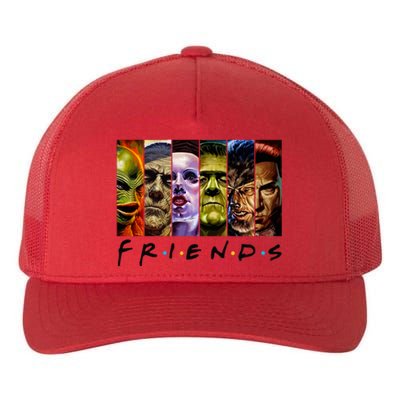 Halloween Horror Movies Characters Classic Killer Blood Horror Movie Gifts Yupoong Adult 5-Panel Trucker Hat