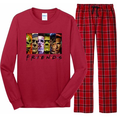 Halloween Horror Movies Characters Classic Killer Blood Horror Movie Gifts Long Sleeve Pajama Set