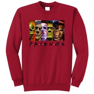 Halloween Horror Movies Characters Classic Killer Blood Horror Movie Gifts Tall Sweatshirt