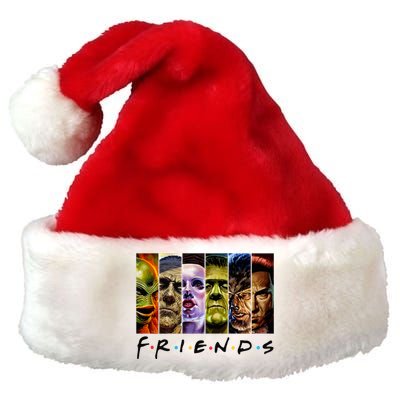 Halloween Horror Movies Characters Classic Killer Blood Horror Movie Gifts Premium Christmas Santa Hat