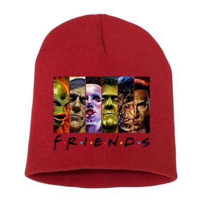 Halloween Horror Movies Characters Classic Killer Blood Horror Movie Gifts Short Acrylic Beanie