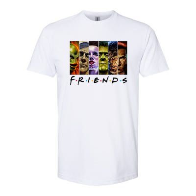 Halloween Horror Movies Characters Classic Killer Blood Horror Movie Gifts Softstyle CVC T-Shirt