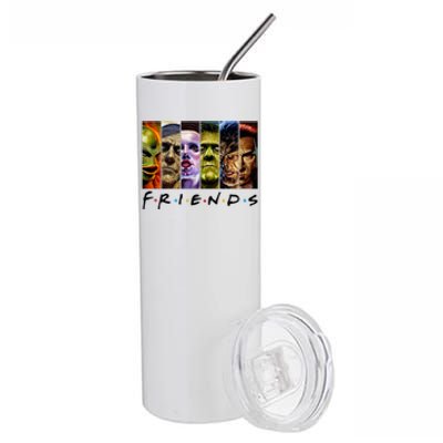 Halloween Horror Movies Characters Classic Killer Blood Horror Movie Gifts Stainless Steel Tumbler