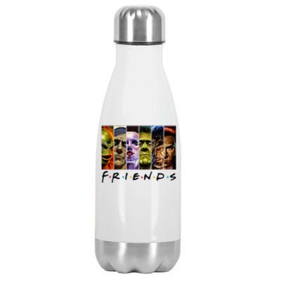 Halloween Horror Movies Characters Classic Killer Blood Horror Movie Gifts Stainless Steel Insulated Water Bottle