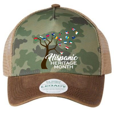 Hispanic Heritage Month Tree Roots Legacy Tie Dye Trucker Hat