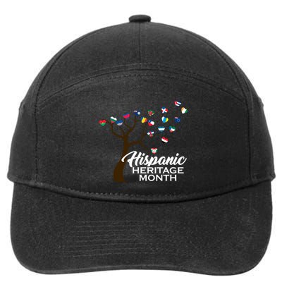 Hispanic Heritage Month Tree Roots 7-Panel Snapback Hat