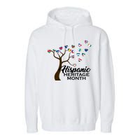 Hispanic Heritage Month Tree Roots Garment-Dyed Fleece Hoodie