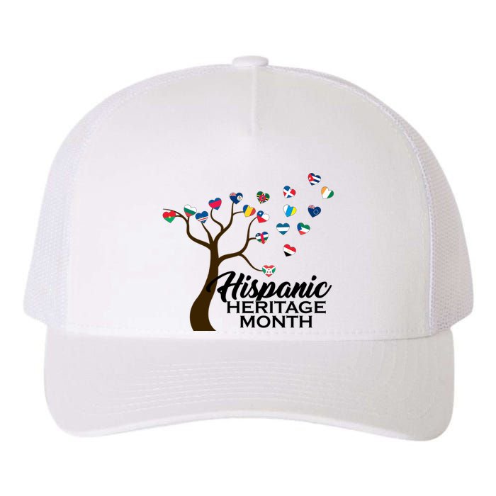 Hispanic Heritage Month Tree Roots Yupoong Adult 5-Panel Trucker Hat