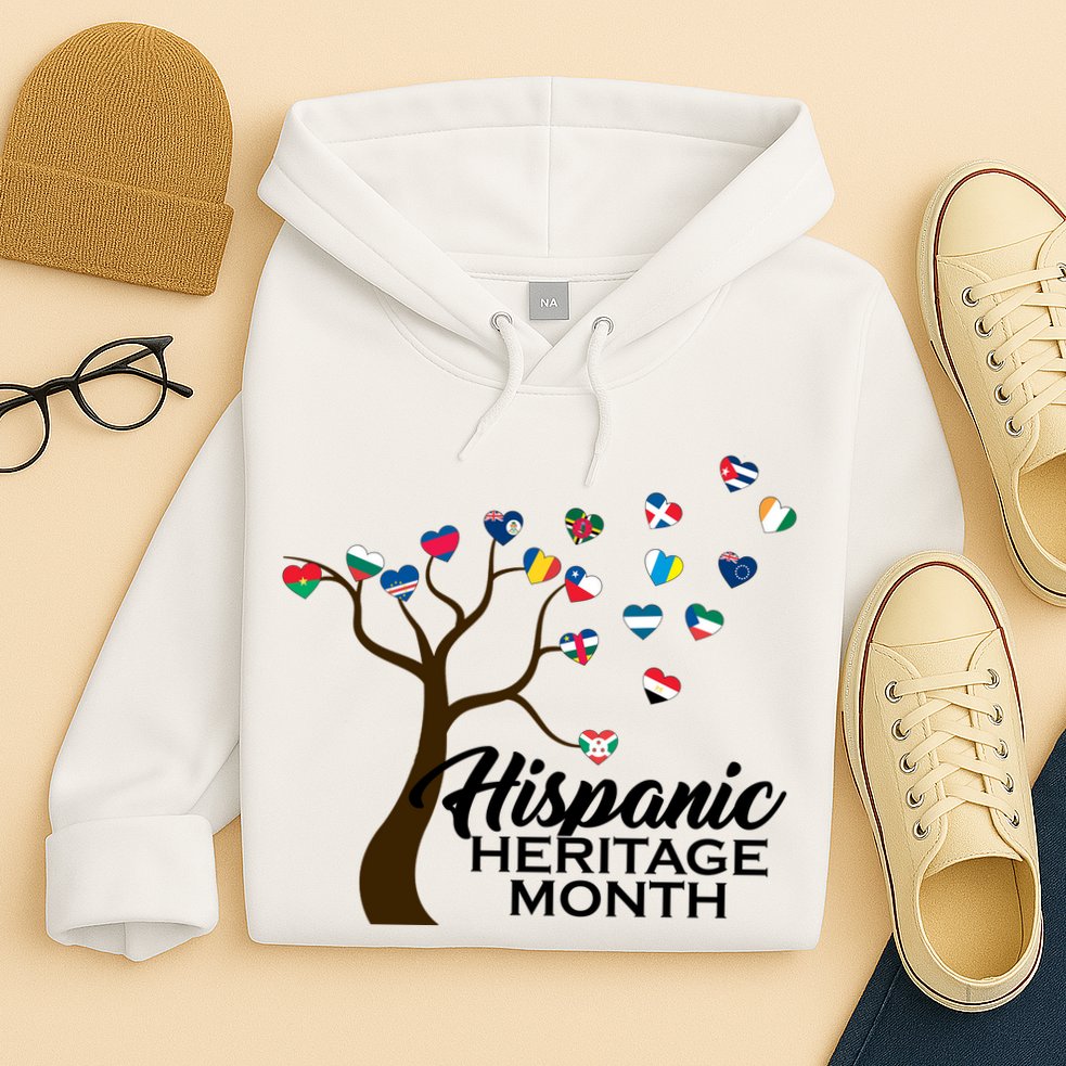Hispanic Heritage Month Tree Roots Hoodie