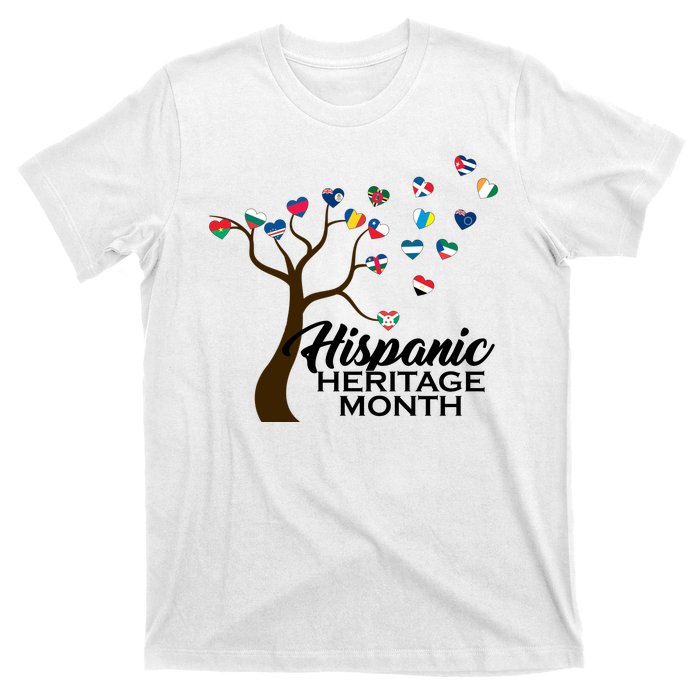 Hispanic Heritage Month Tree Roots T-Shirt