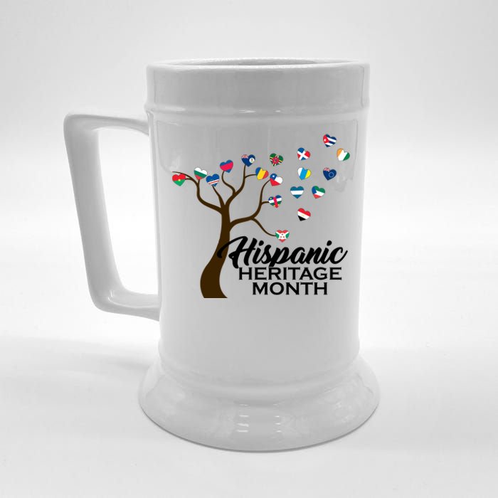 Hispanic Heritage Month Tree Roots Beer Stein