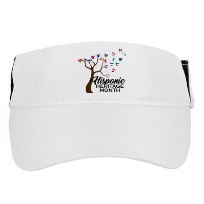 Hispanic Heritage Month Tree Roots Adult Drive Performance Visor