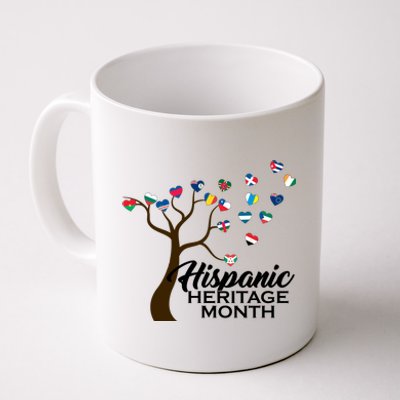 Hispanic Heritage Month Tree Roots Coffee Mug