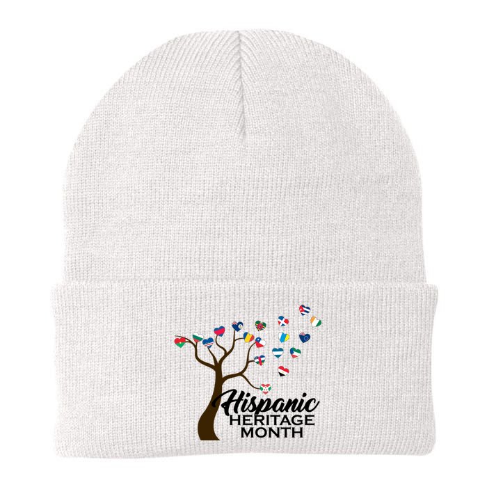 Hispanic Heritage Month Tree Roots Knit Cap Winter Beanie