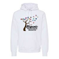 Hispanic Heritage Month Tree Roots Premium Hoodie