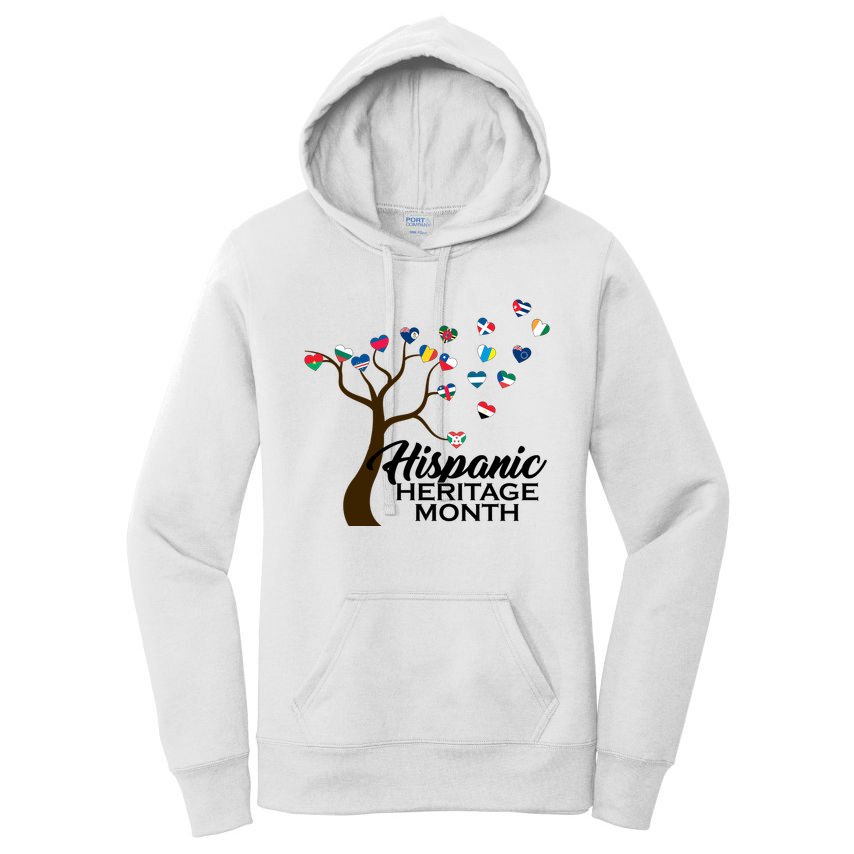 Hispanic Heritage Month Tree Roots Women's Pullover Hoodie