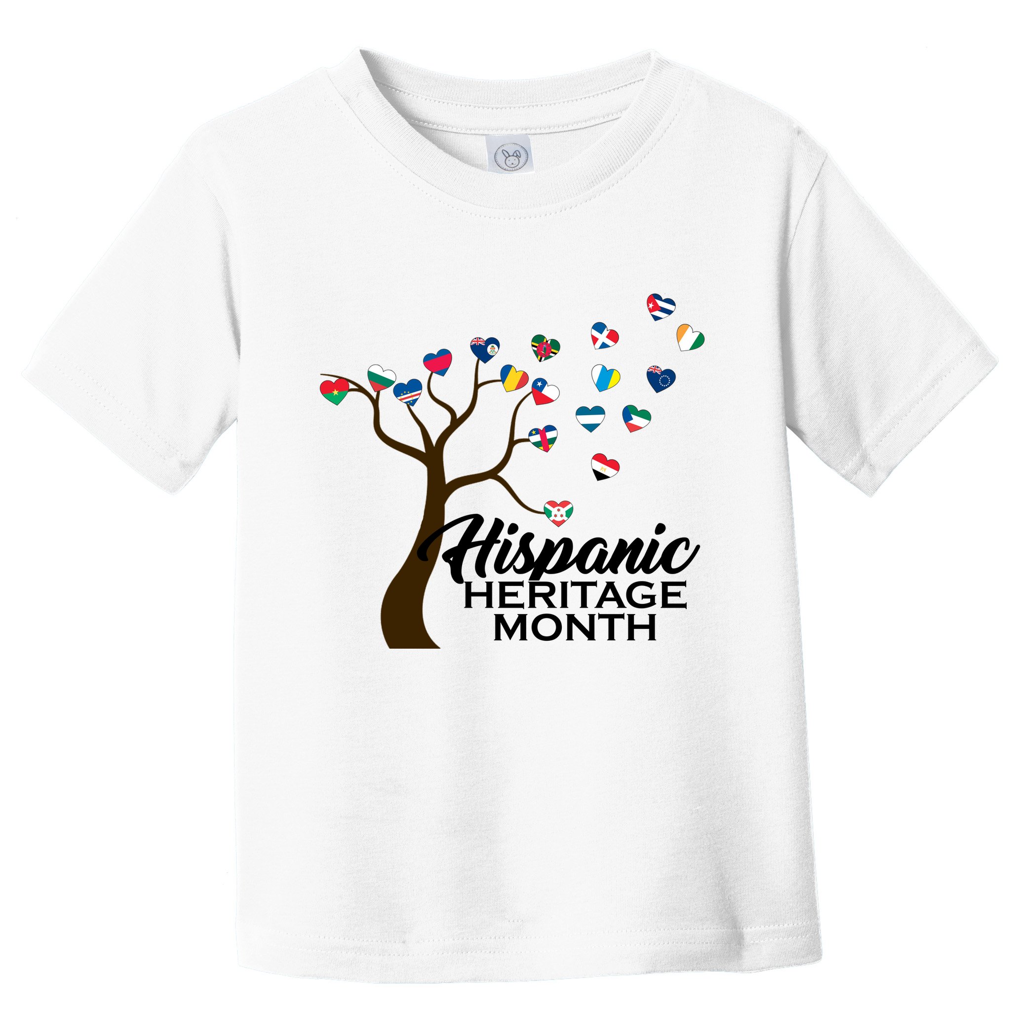 Hispanic Heritage Month Tree Roots Toddler T-Shirt