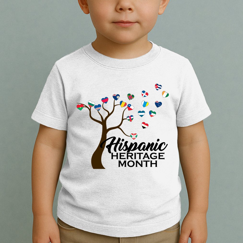 Hispanic Heritage Month Tree Roots Toddler T-Shirt