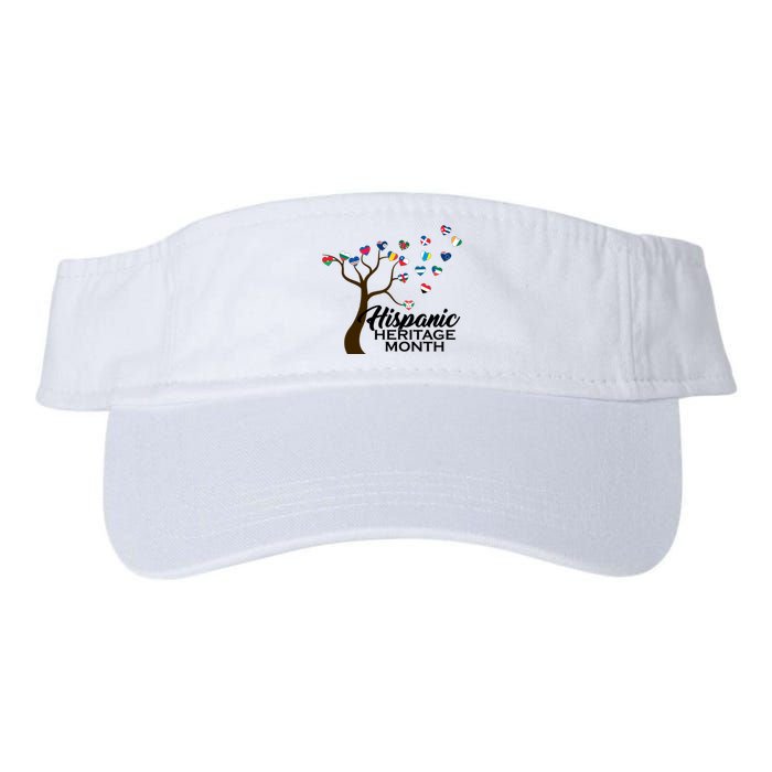 Hispanic Heritage Month Tree Roots Valucap Bio-Washed Visor