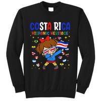 Hispanic Heritage Month Costa Rica Flag Costa Rican Gift Sweatshirt