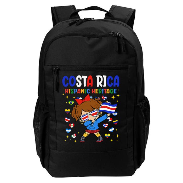 Hispanic Heritage Month Costa Rica Flag Costa Rican Gift Daily Commute Backpack