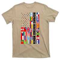 Hispanic Heritage Month Countries United Flag T-Shirt