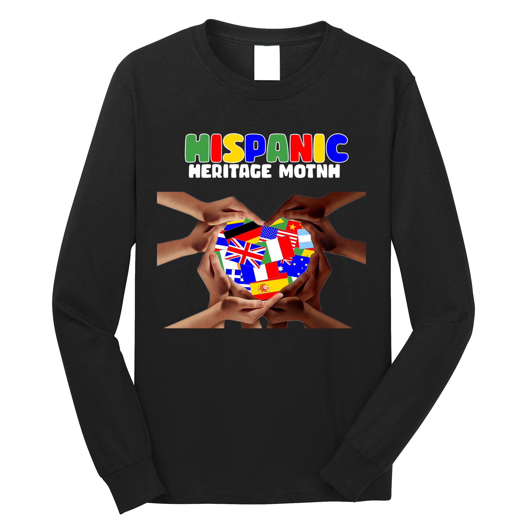 Hispanic Heritage Month Stand Together Long Sleeve Shirt