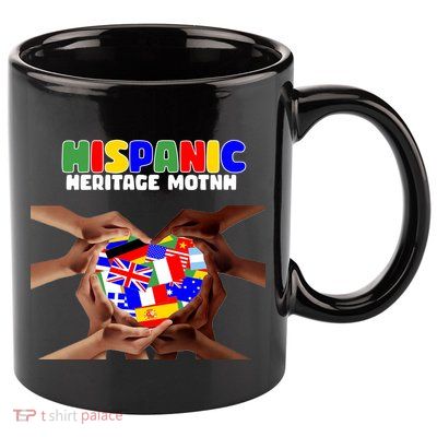 Hispanic Heritage Month Stand Together 11oz C Handle Ceramic Mug