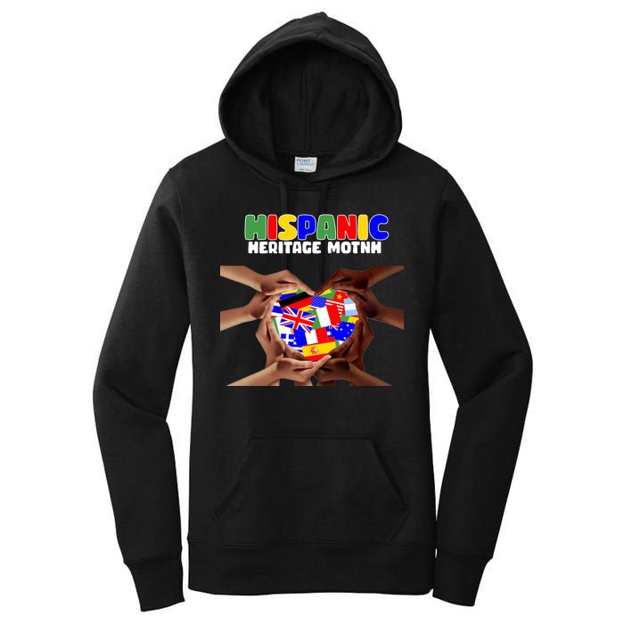 Hispanic Heritage Month Stand Together Women's Pullover Hoodie