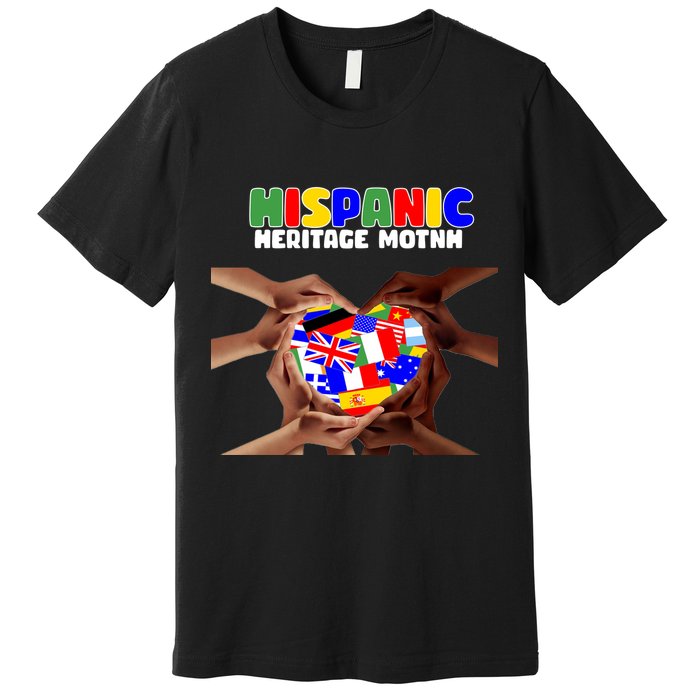 Hispanic Heritage Month Stand Together Premium T-Shirt