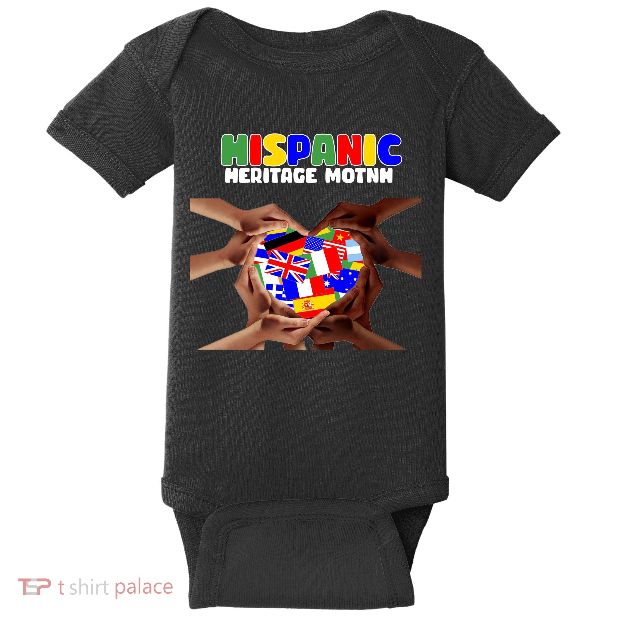 Hispanic Heritage Month Stand Together Baby Bodysuit