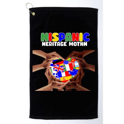 Hispanic Heritage Month Stand Together Platinum Collection Golf Towel