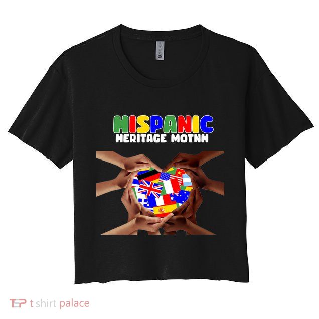 Hispanic Heritage Month Stand Together Crop Top