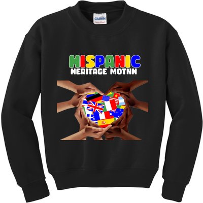 Hispanic Heritage Month Stand Together Kids Sweatshirt