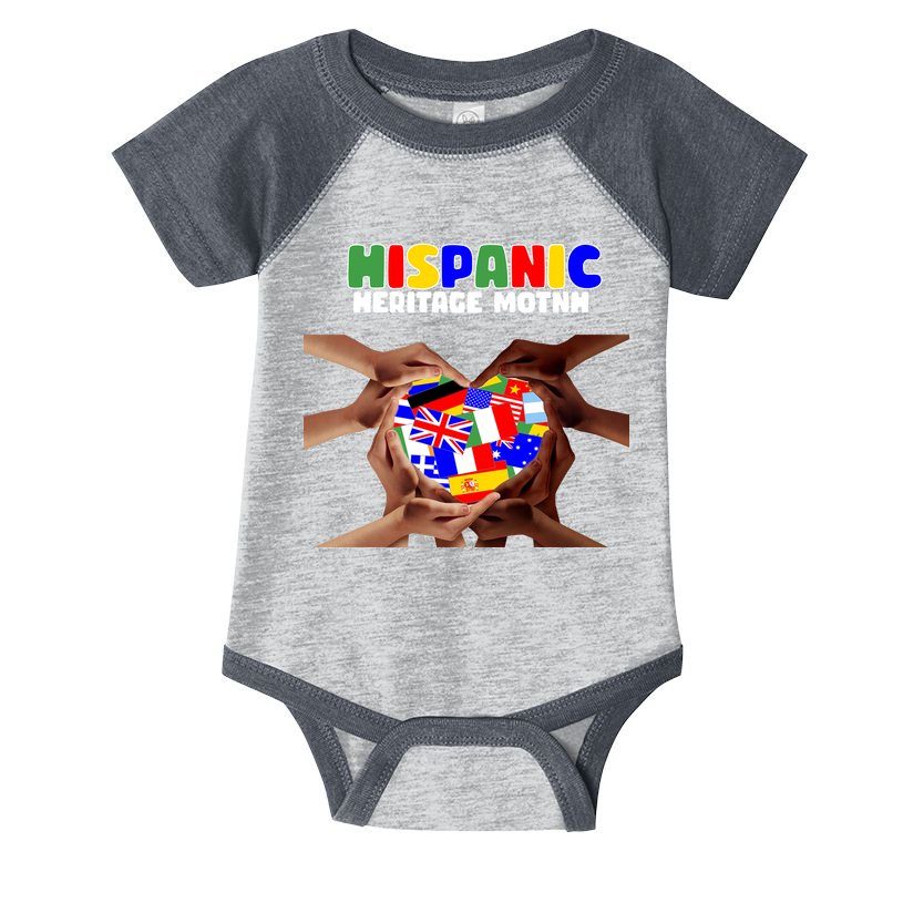 Hispanic Heritage Month Stand Together Infant Baby Jersey Bodysuit